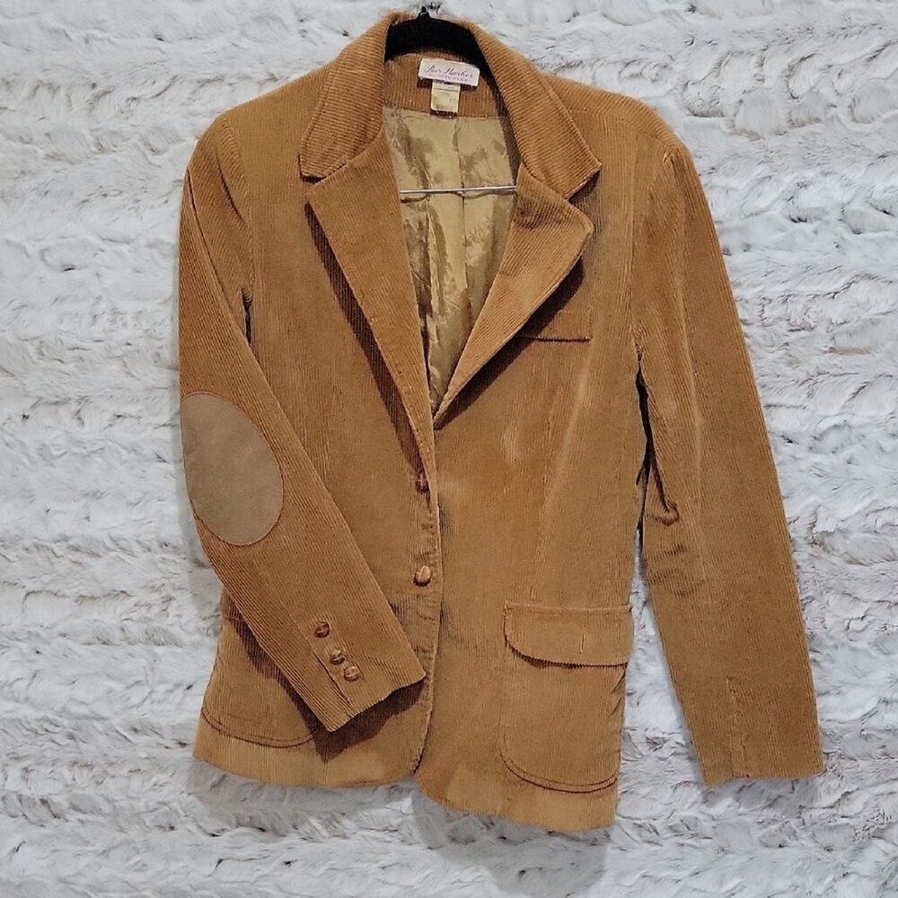 Bar Harbor Womens 14 Corduroy Blazer | Vintage 80's | Elbow Patches |